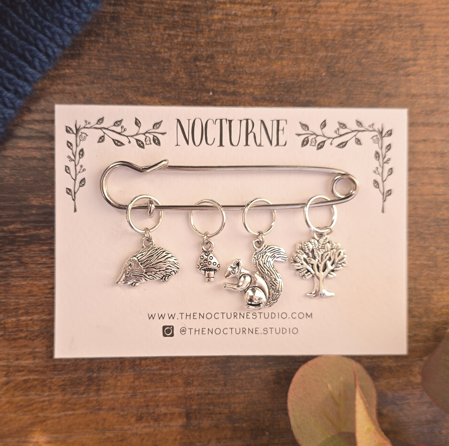 Foraging Friends - Stitch Markers