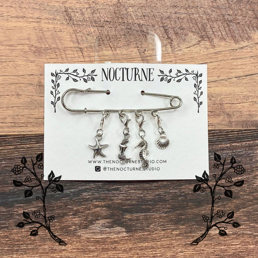 Mysterious Merfolk - Stitch Marker Set