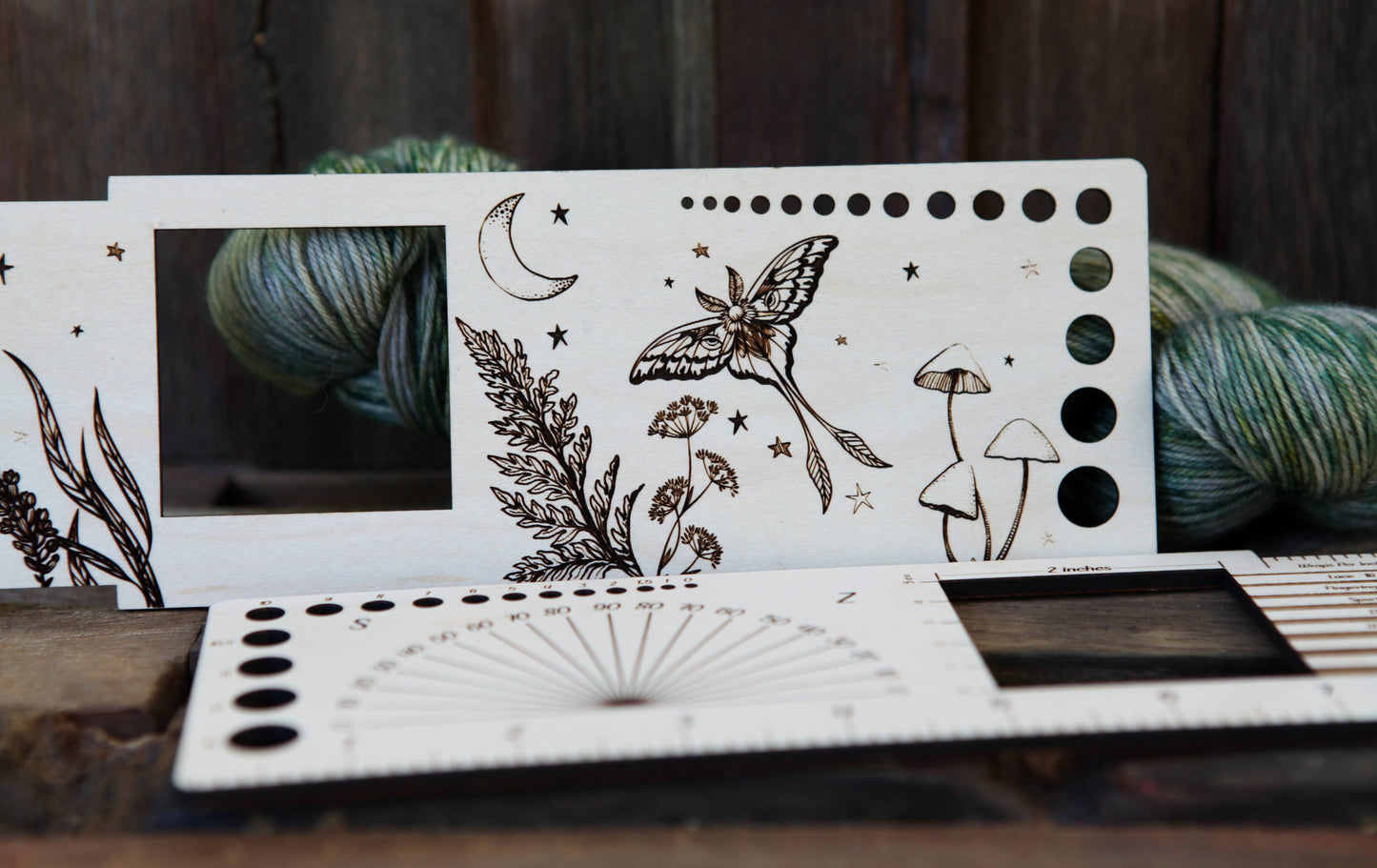 Luna Moth "Almost Everything" Gauge