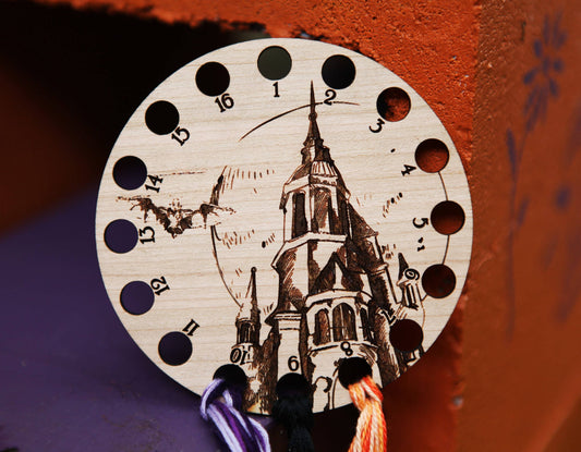 Haunted Castle Floss Holder