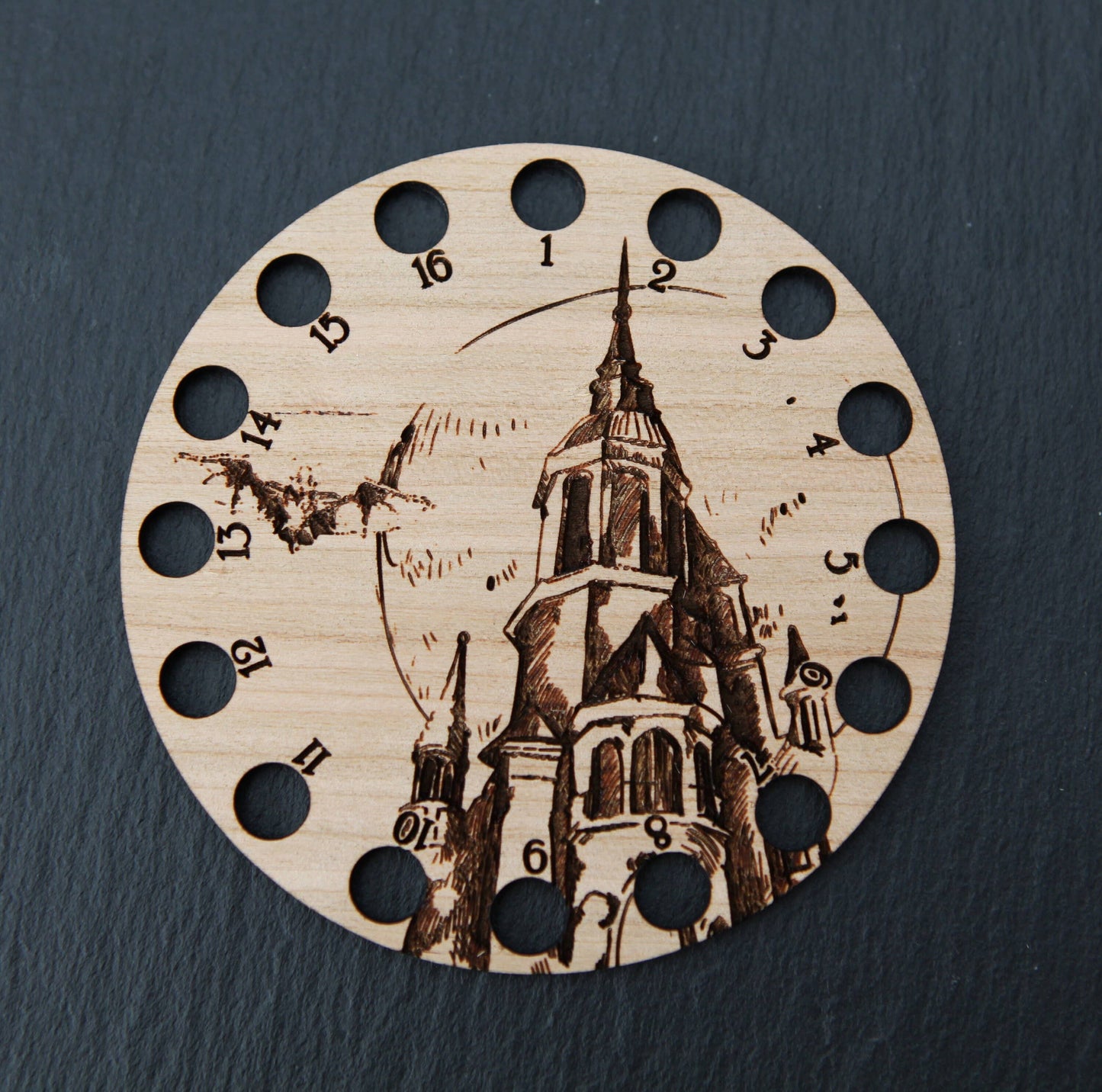 Haunted Castle Floss Holder