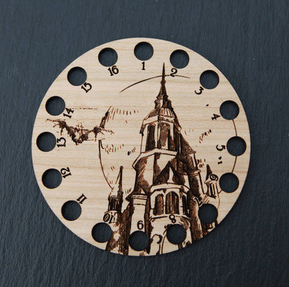 Haunted Castle Floss Holder