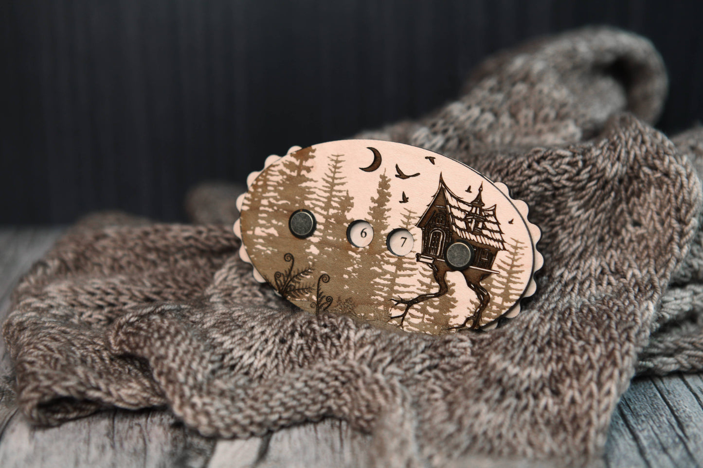 Baba Yaga Row Counter