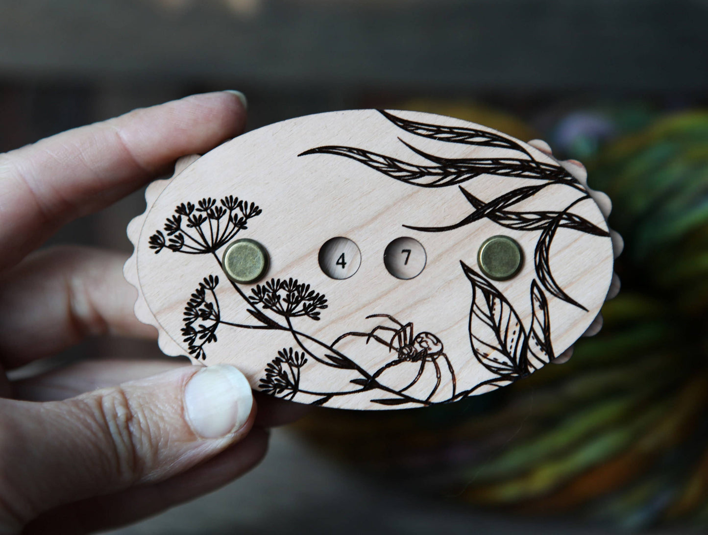 Black Widow Row Counter