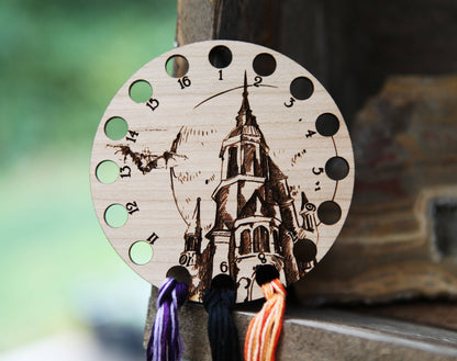 Haunted Castle Floss Holder