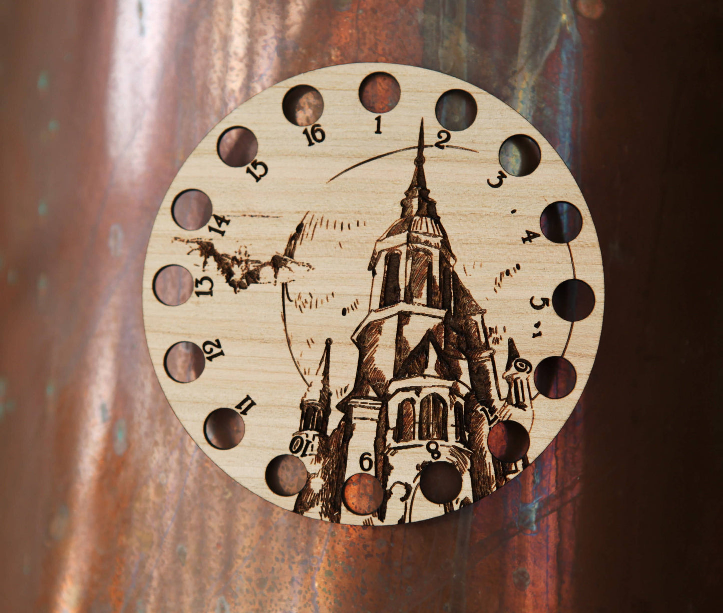 Haunted Castle Floss Holder