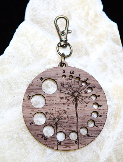 Dandelion Knitting Needle Gauge