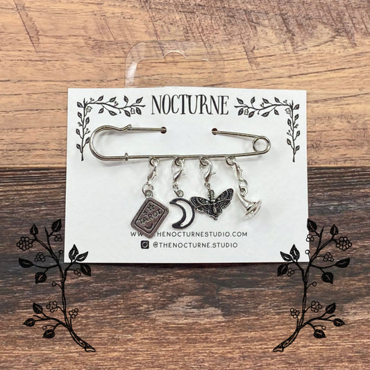 Witch Please - Stitch Marker Set