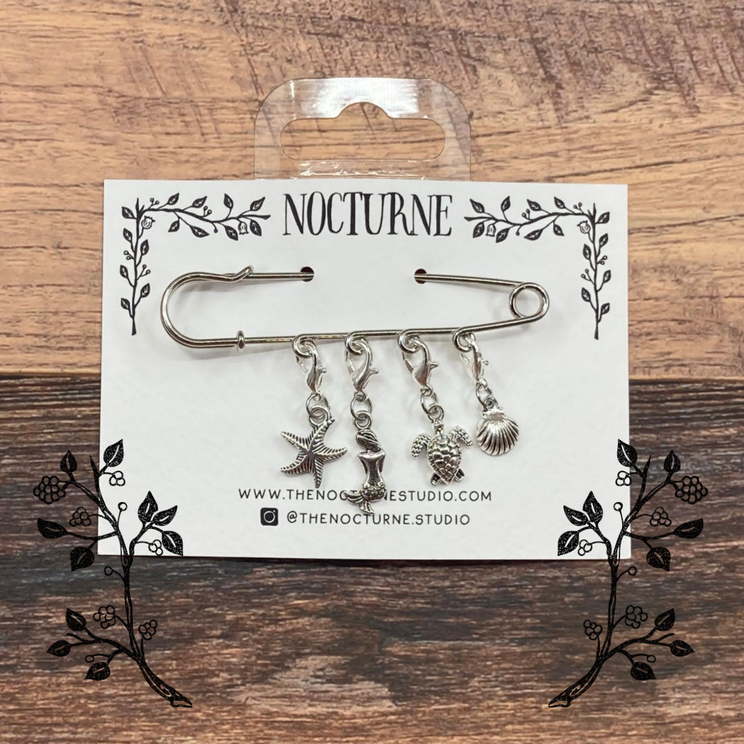 Mysterious Merfolk - Stitch Marker Set