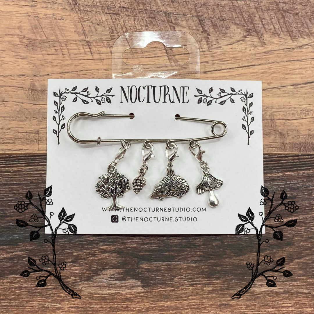 Enchanted Forest - Stitch Marker Set