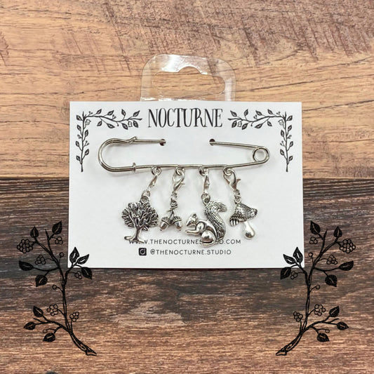 Enchanted Forest - Stitch Marker Set