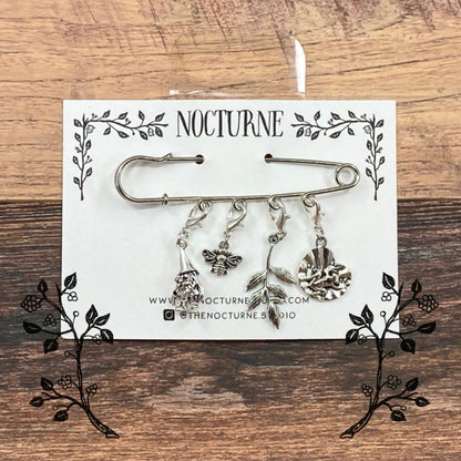 Fairy Garden - Stitch Marker Set