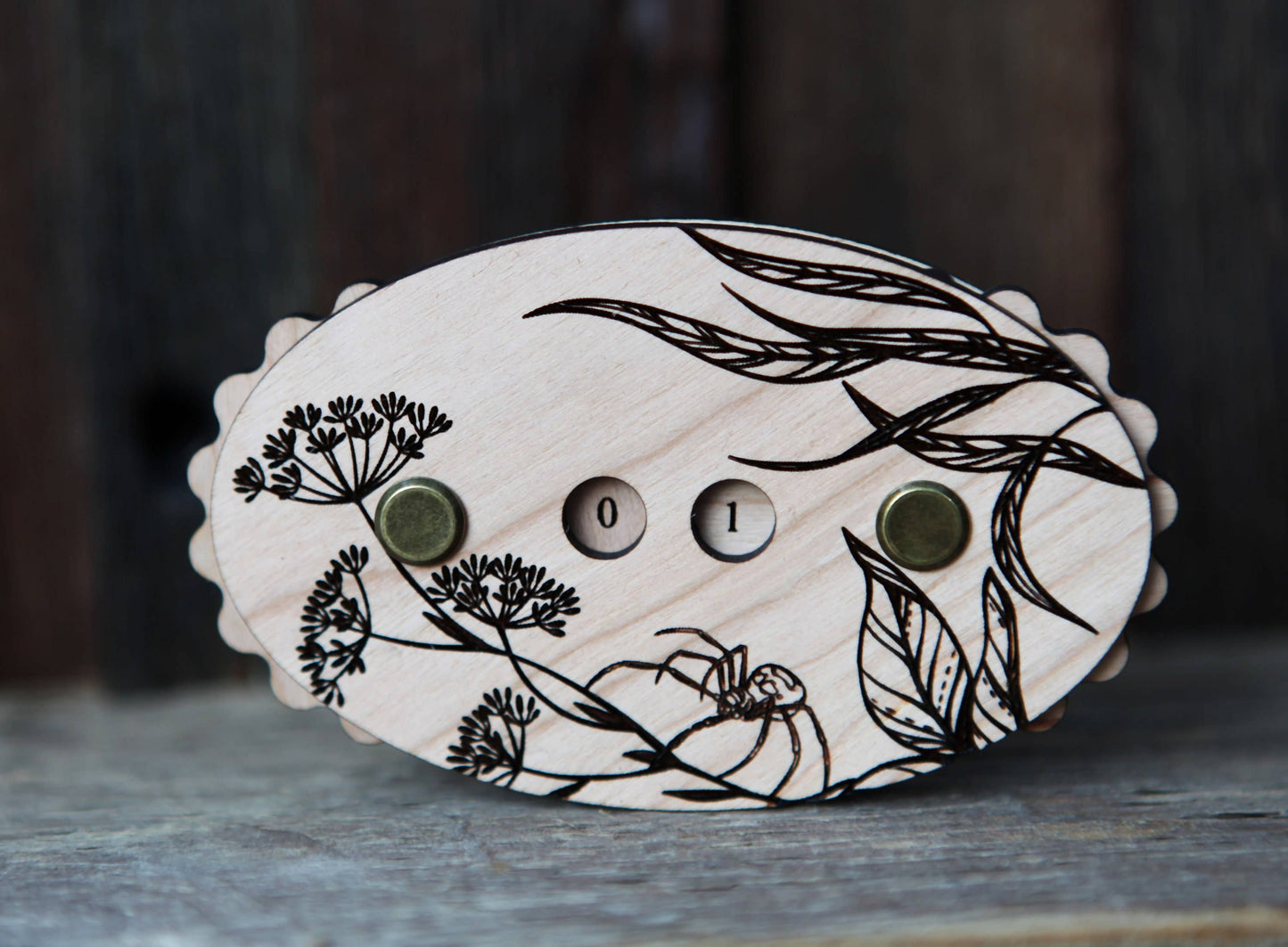 Black Widow Row Counter