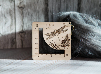 Dragonfly Knit & Crochet Gauge