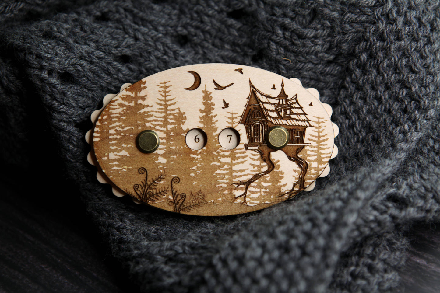 Baba Yaga Row Counter